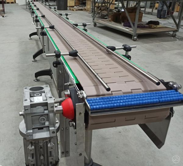 Пластинчатый конвейер прямой