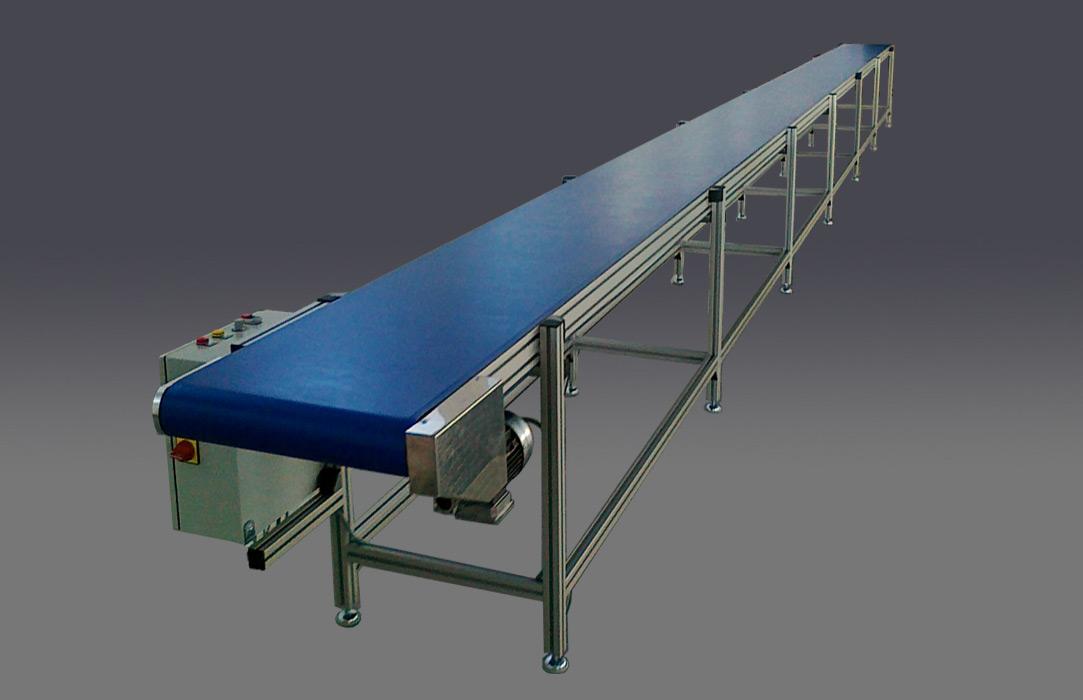 Прямой мобильный конвейер