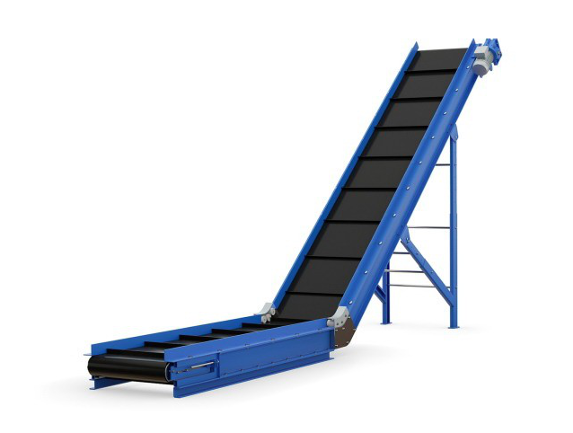 Ленточный L-образный транспортер